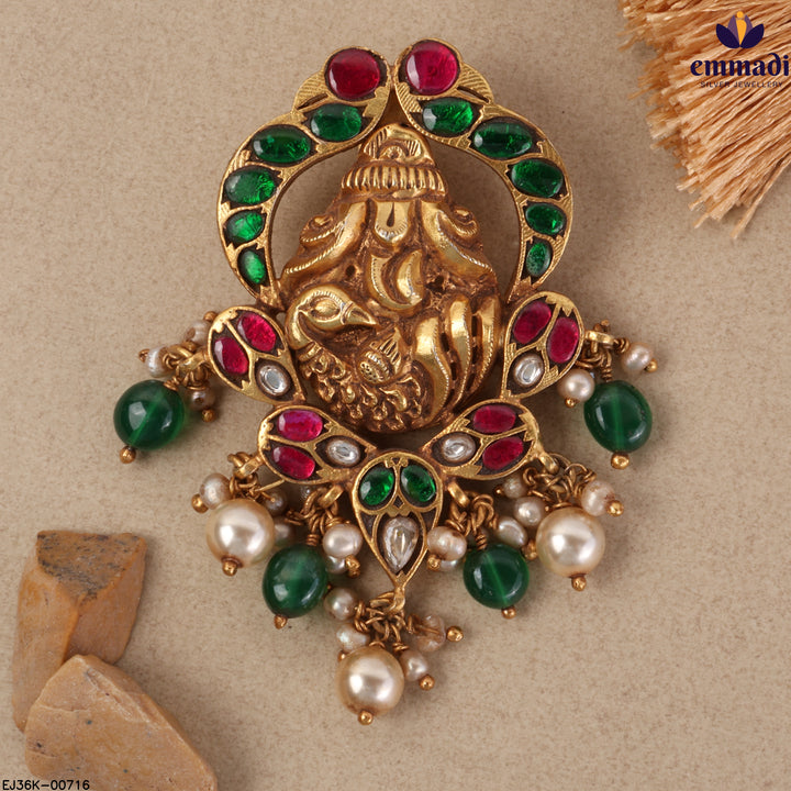Pendant Kundan Nakshi