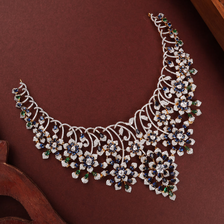 Short Necklace Premium Cz