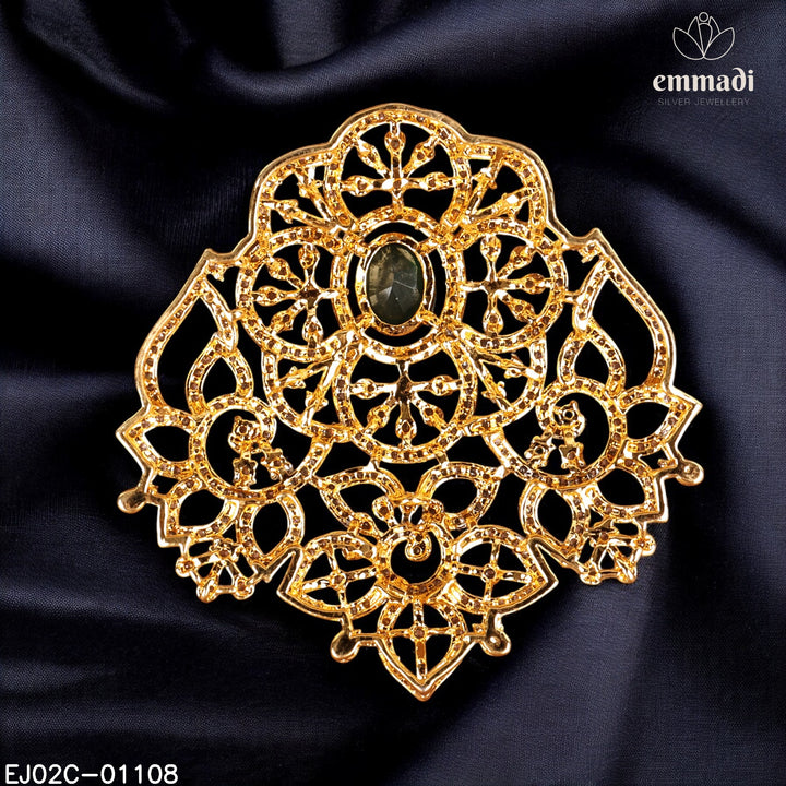 Pendant Brouch Premium 3D Cz