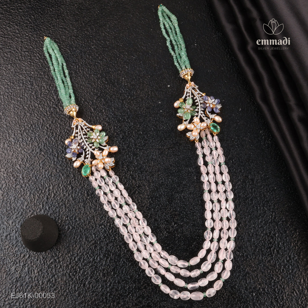 Long Necklace Gem Stone