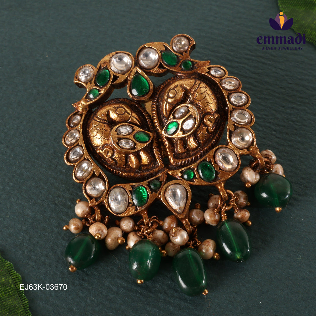 Pendant Kundan Nakshi