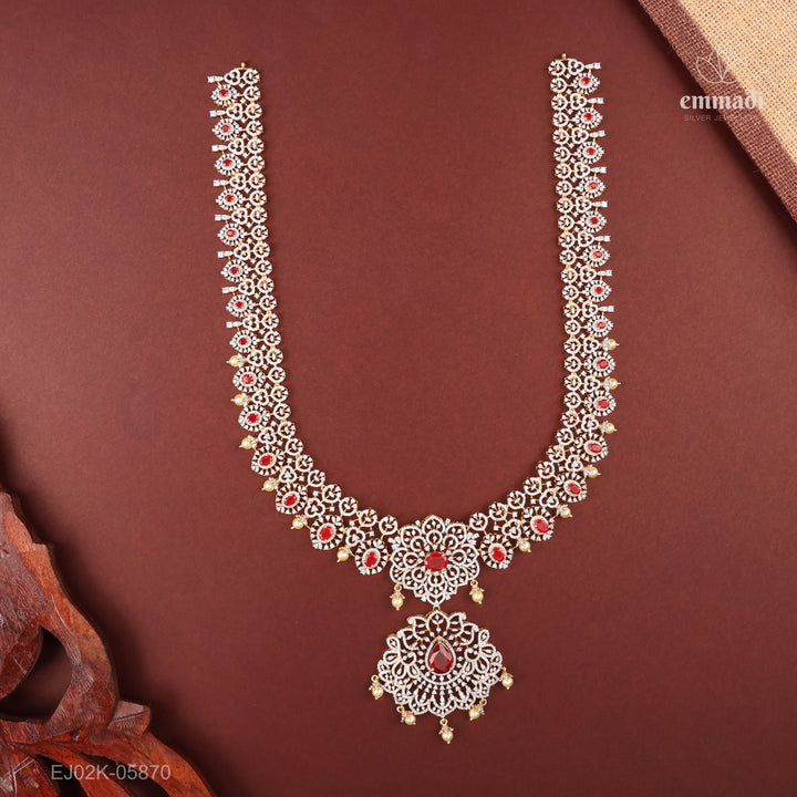 Long Necklace Premium Cz
