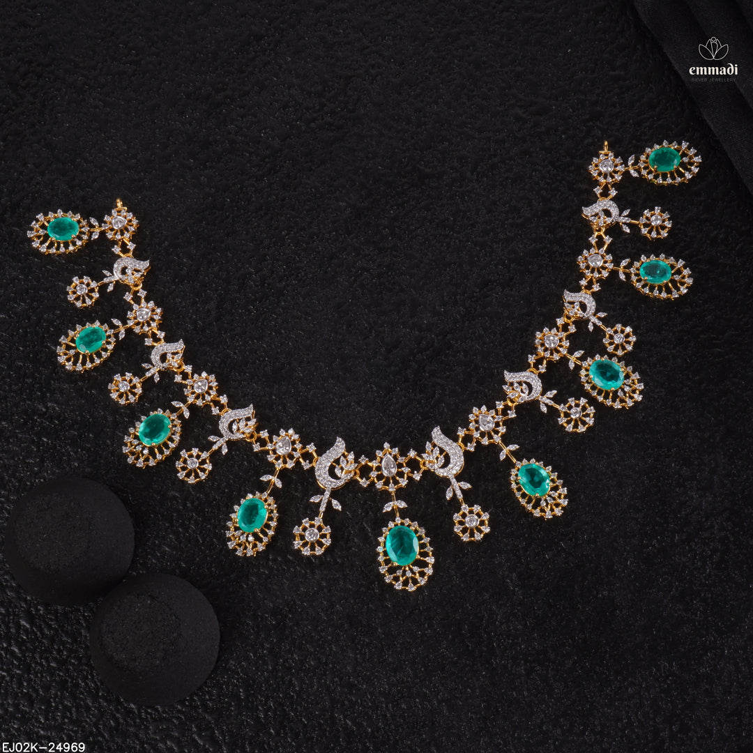 Short Necklace Premium Cz