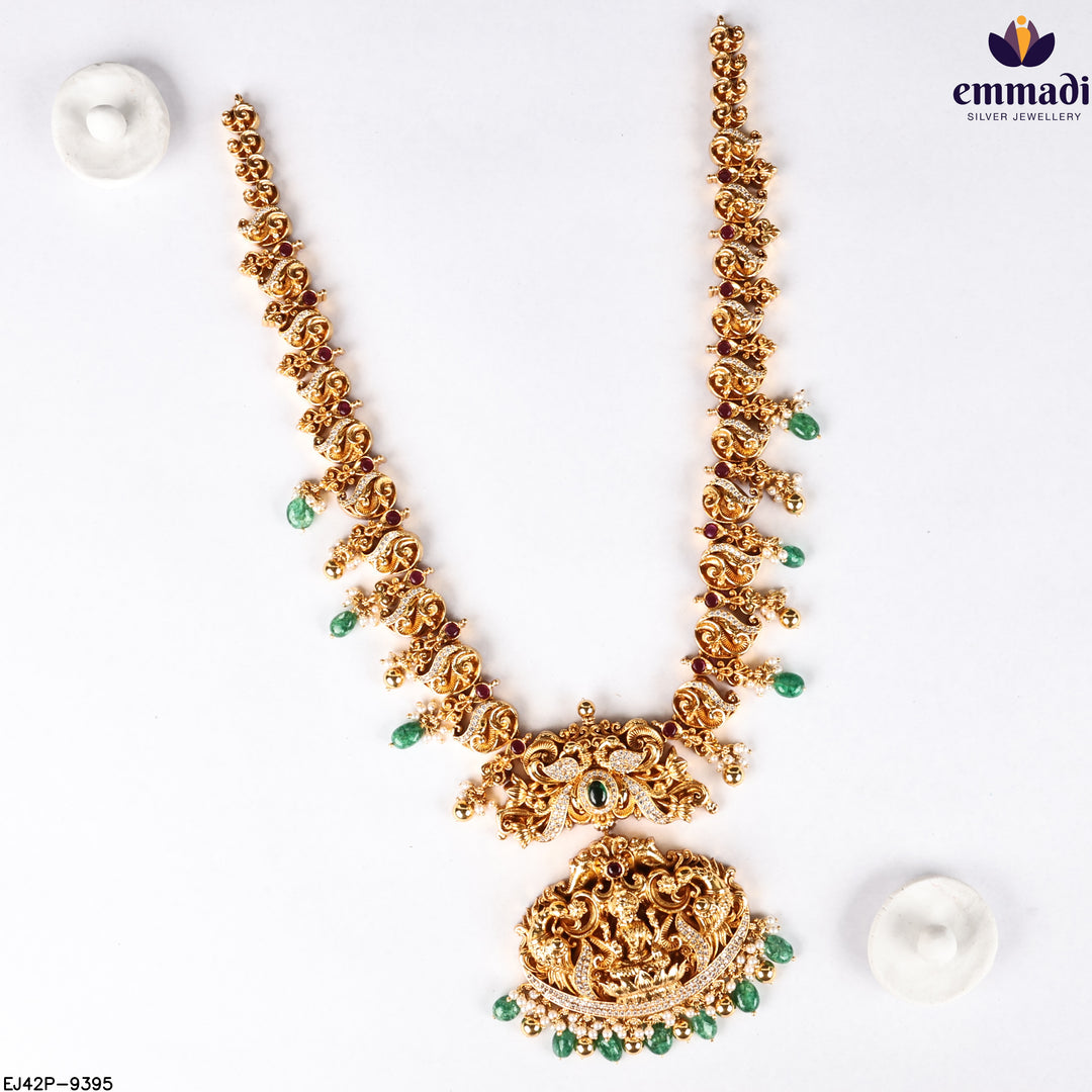 Long Necklace Premium Nakshi