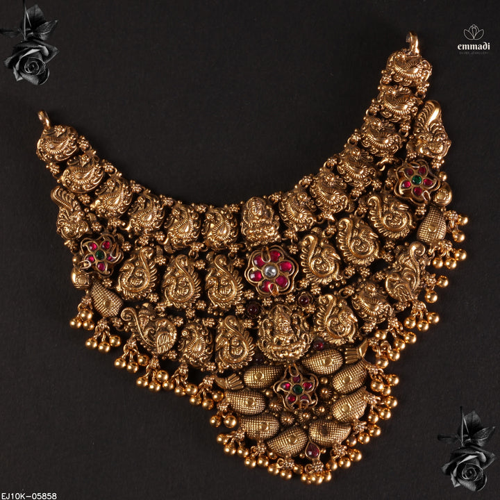 Short Necklace Kundan Nakshi
