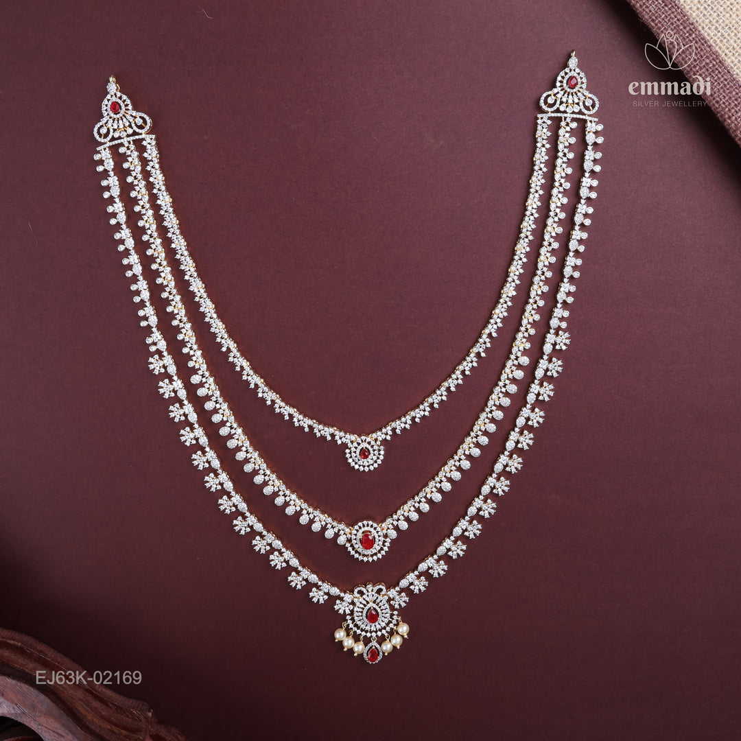 Long Necklace Premium Cz