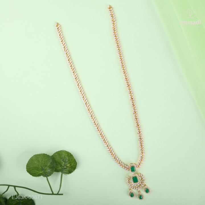 Long Necklace Premium Cz