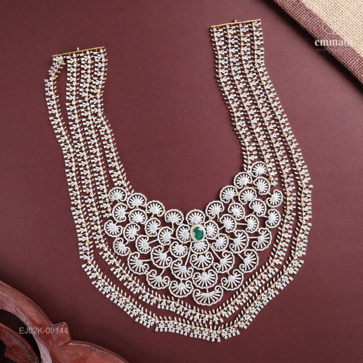 Long Necklace Premium Cz