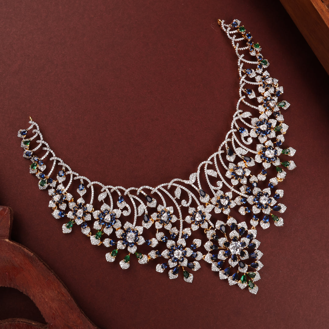Short Necklace Premium Cz