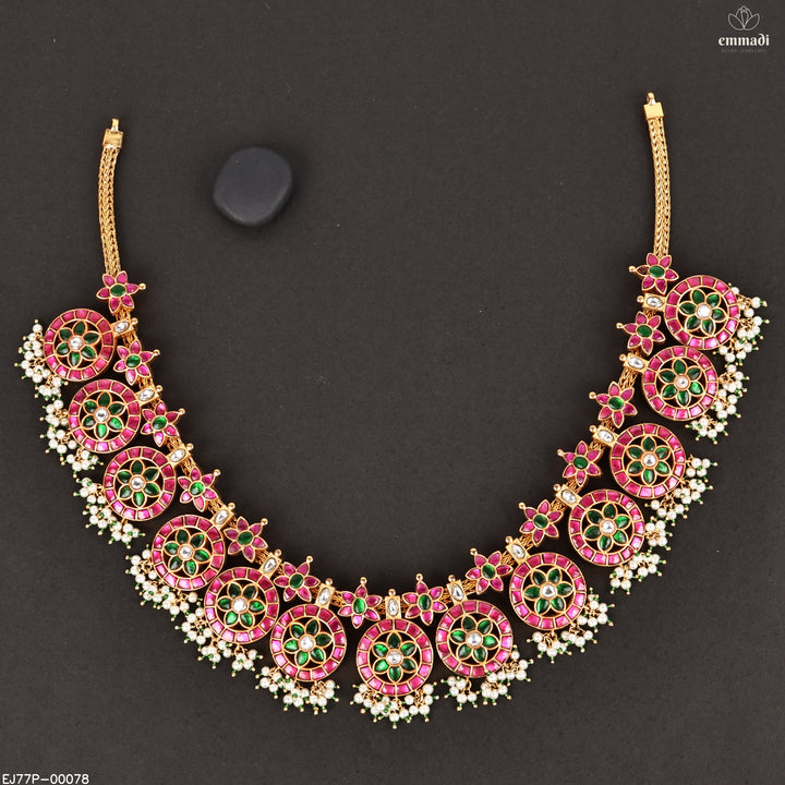 Short Necklace Kundan