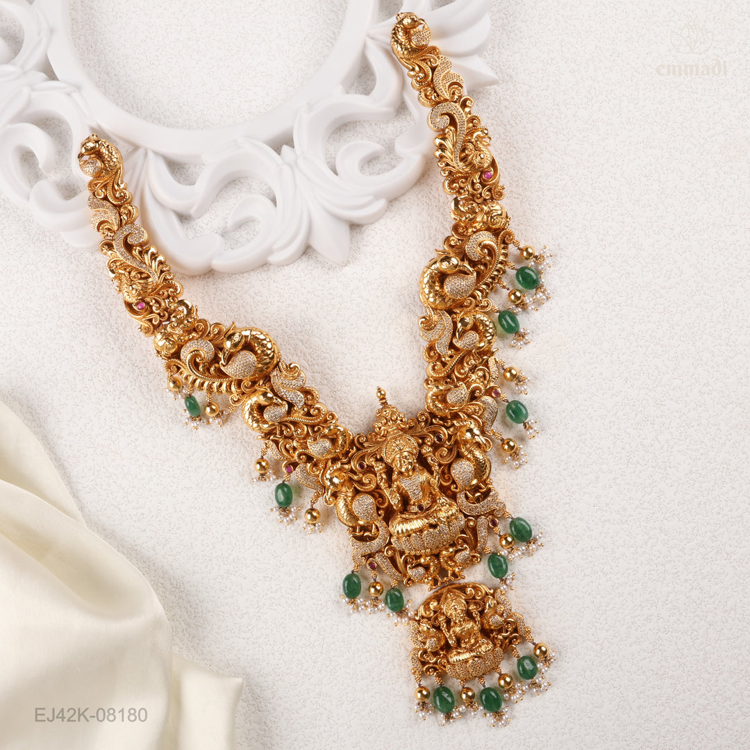 Long Necklace Premium Nakshi