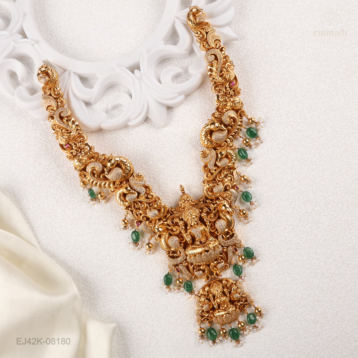 Long Necklace Premium Nakshi