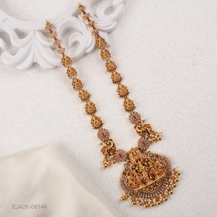 Long Necklace Premium Nakshi