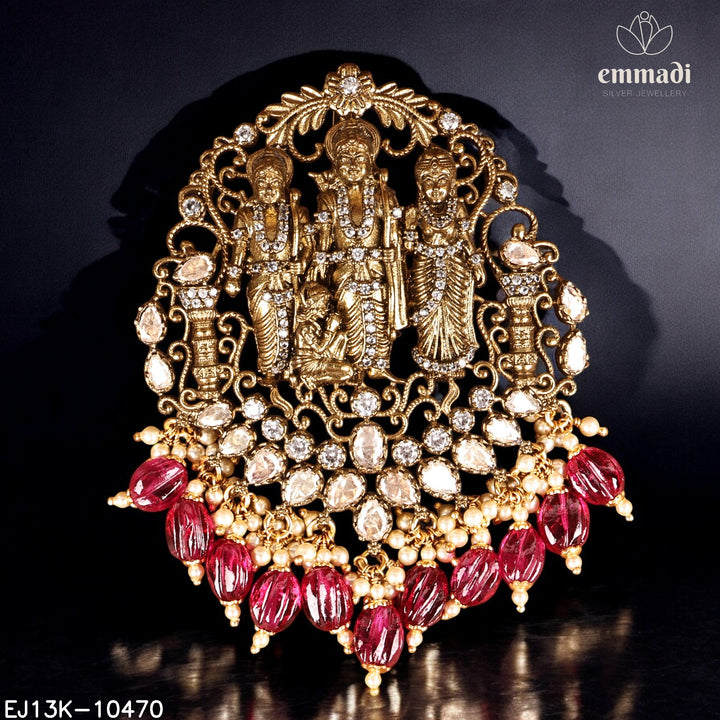 Pendant Moissanite Nakshi