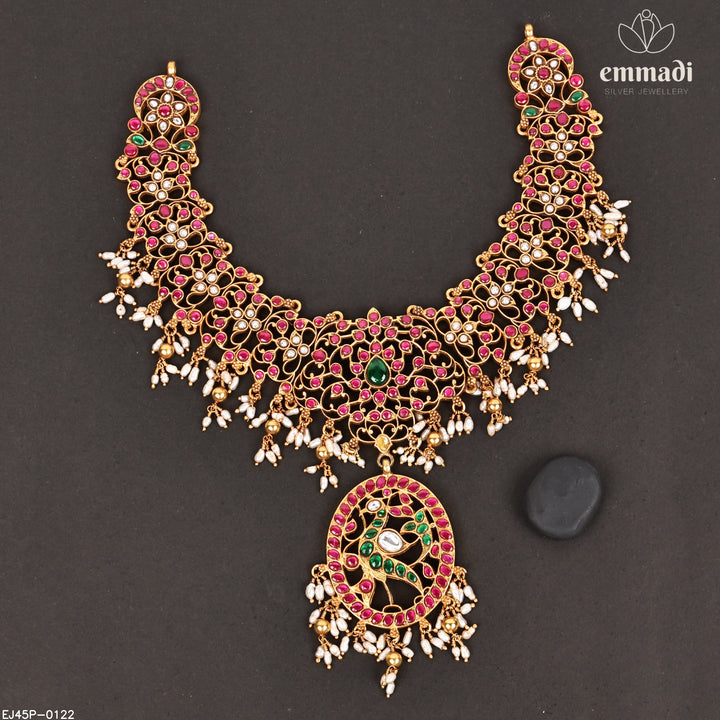 Short Necklace Kundan