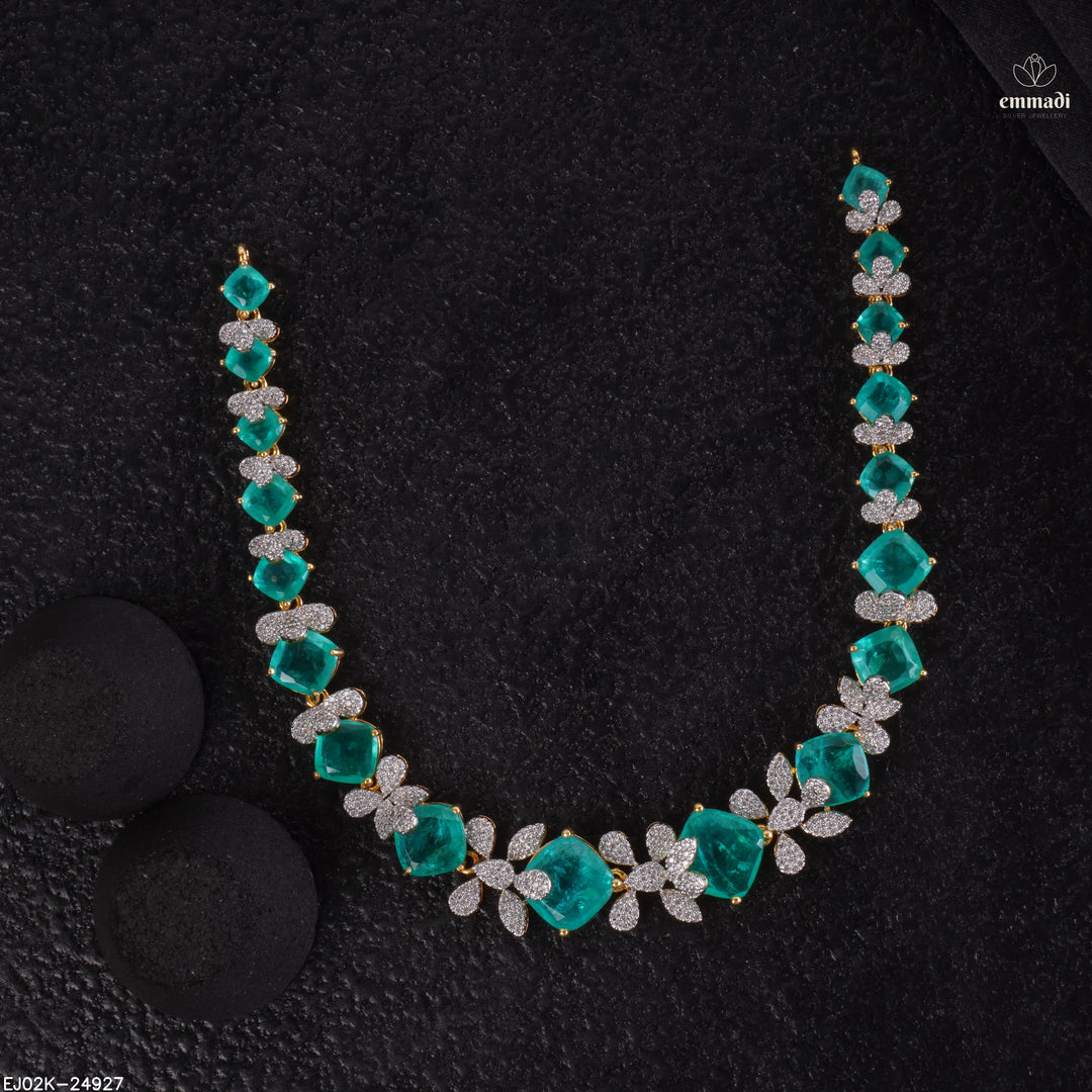 Short Necklace Premium Cz