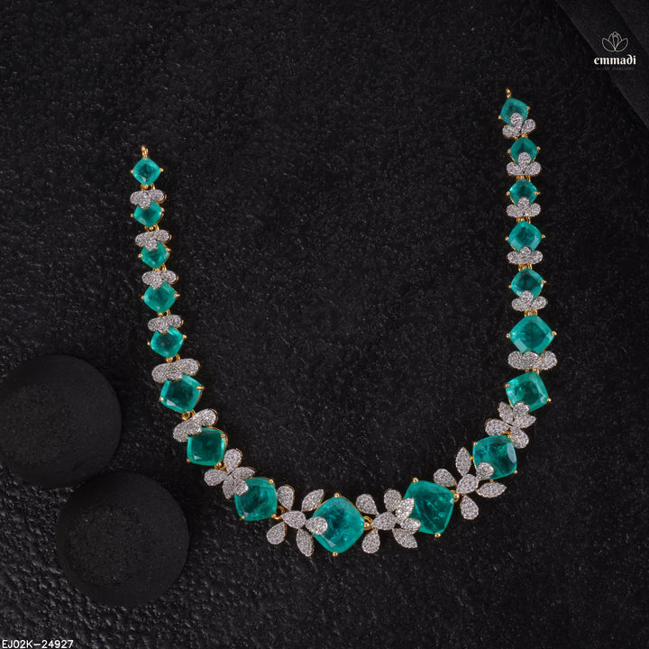 Short Necklace Premium Cz