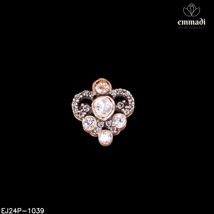 Pendant Brouch Moissanite