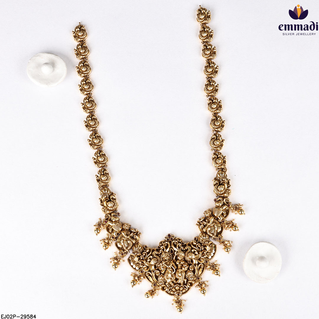 Long Necklace Premium Nakshi