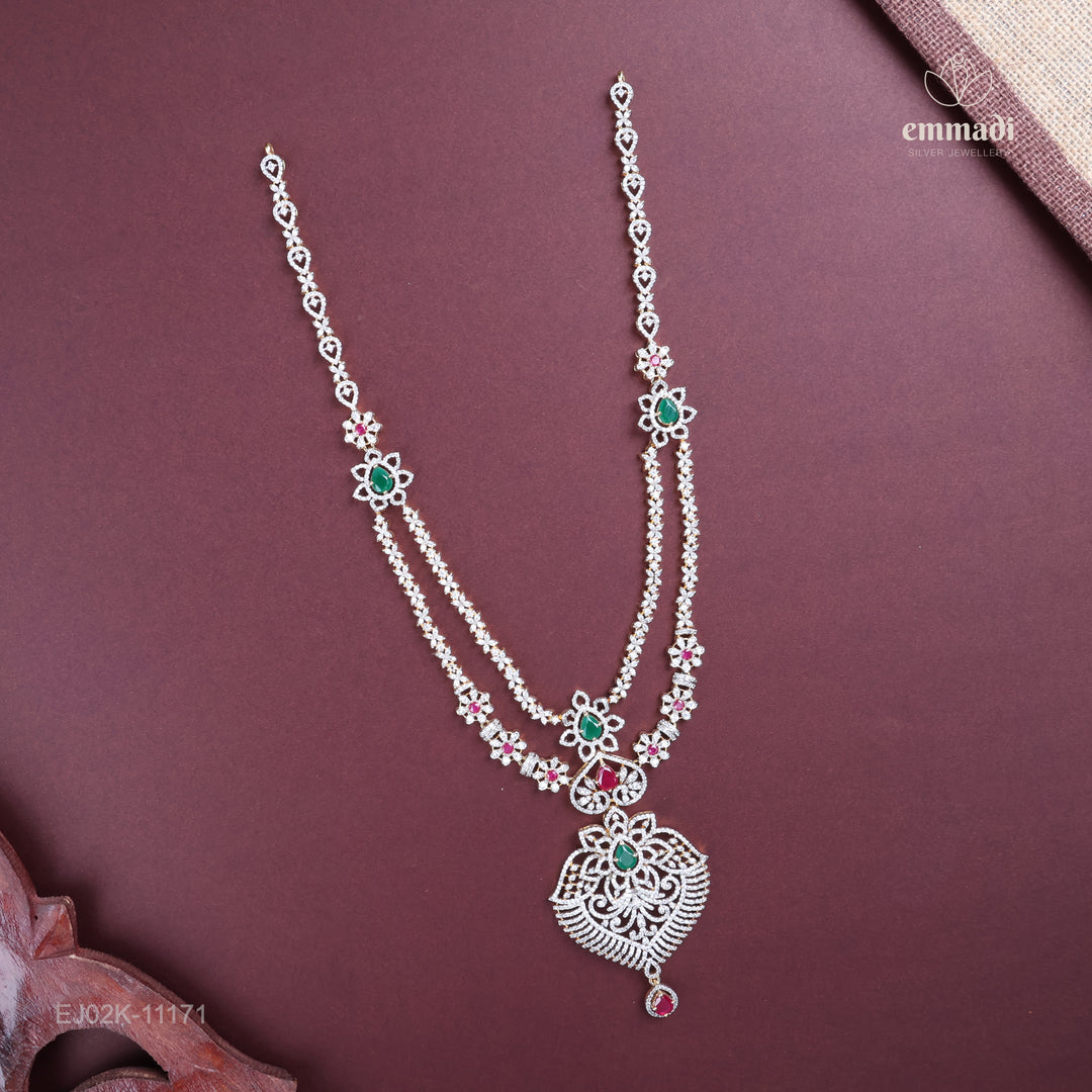 Long Necklace Premium Cz