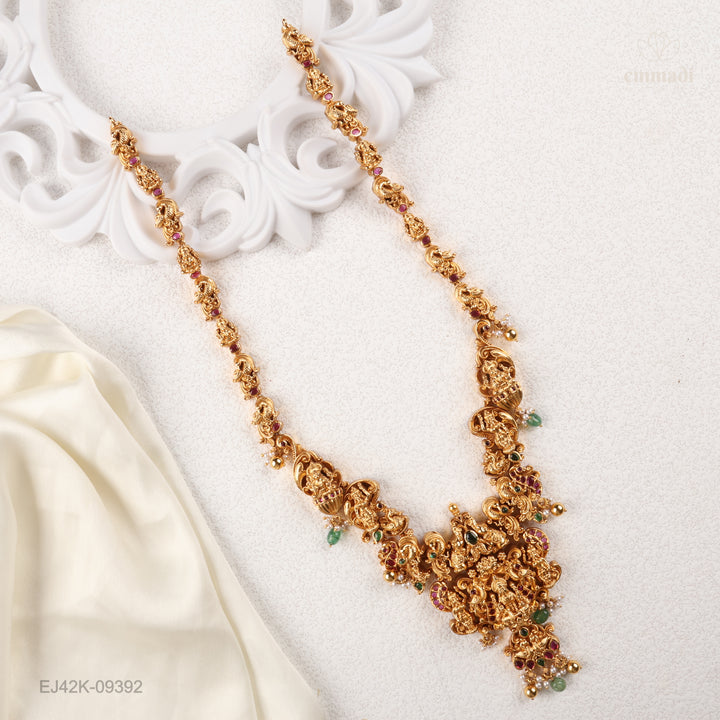 Long Necklace Premium Nakshi
