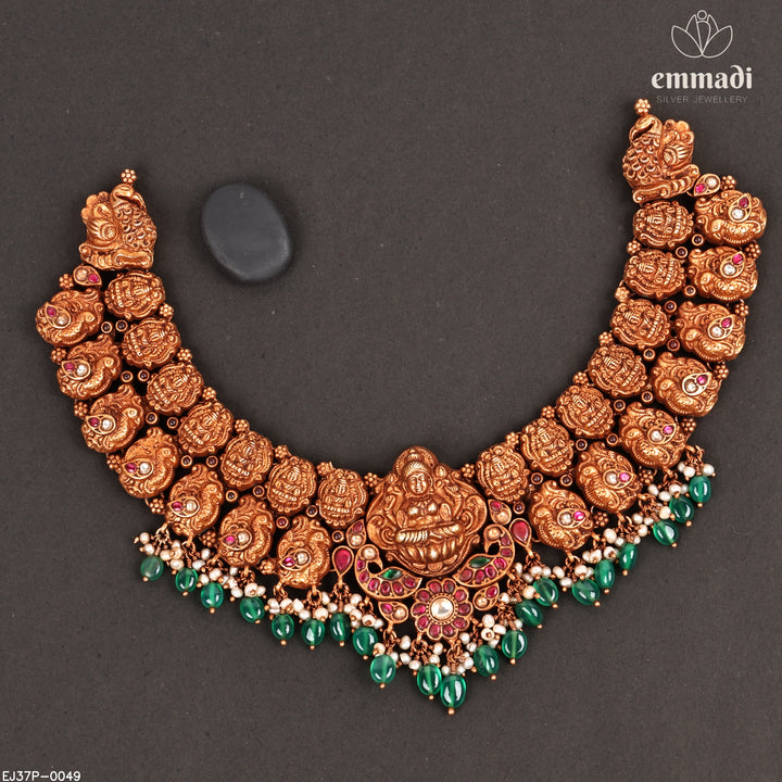 Short Necklace Kundan Nakshi