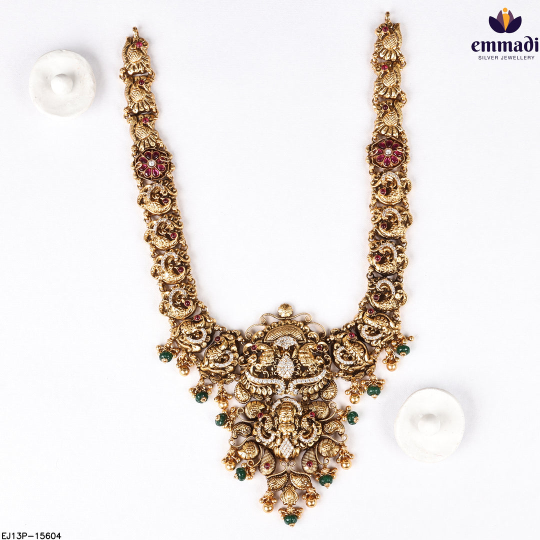 Long Necklace Kundan Nakshi