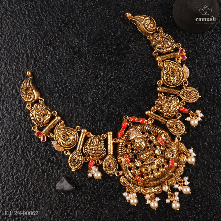 Short Necklace Kundan Nakshi