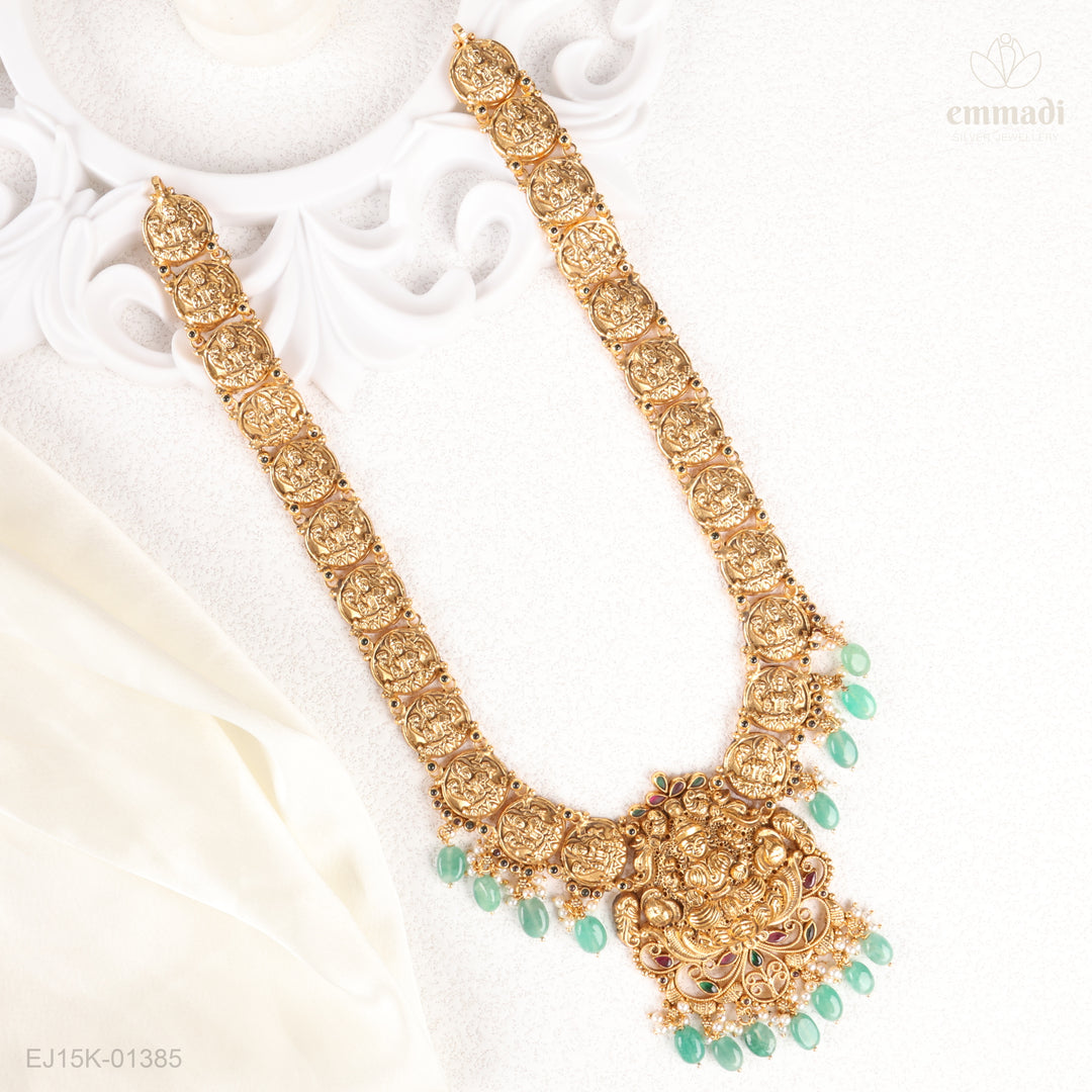 Long Necklace Kundan Nakshi