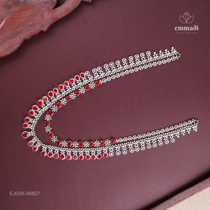 Long Necklace Premium Cz