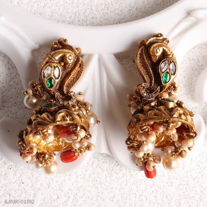 Jhumka Kundan Nakshi