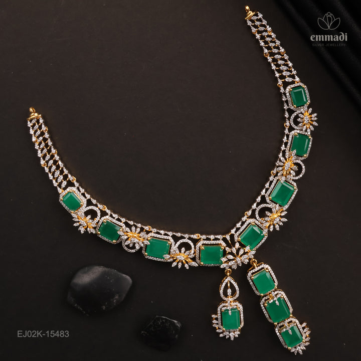 Short Necklace Premium Cz