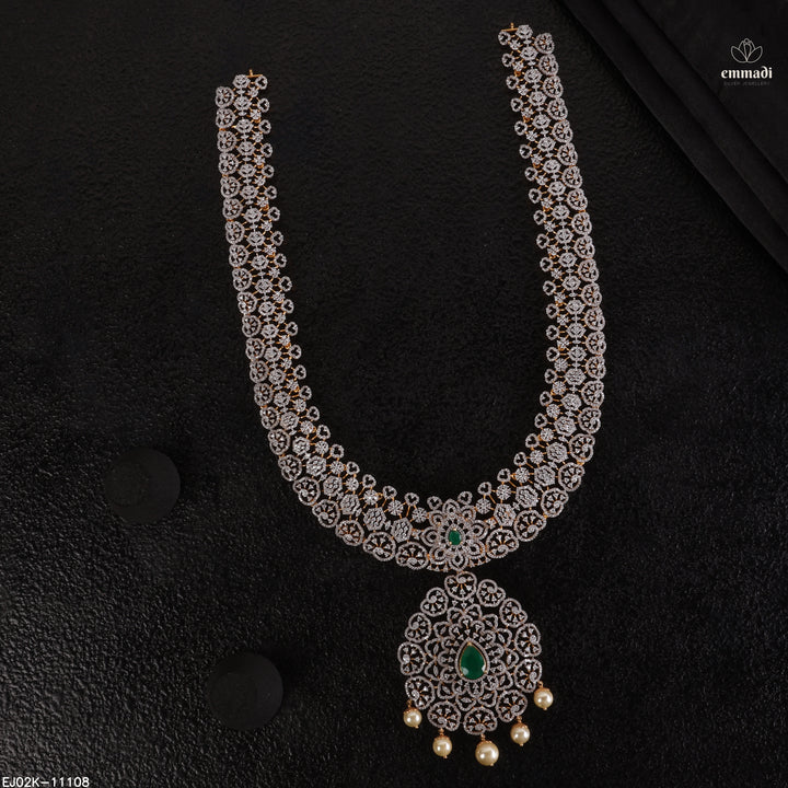 Long Necklace Premium Cz