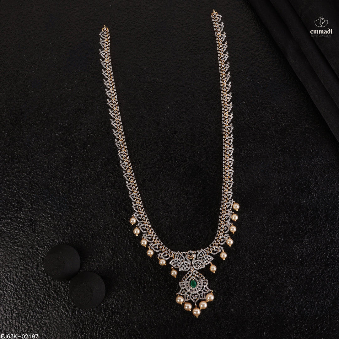 Long Necklace Premium Cz