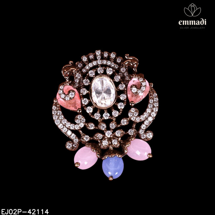 Pendant Brouch Gem Stone