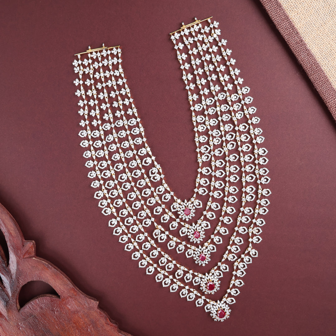Long Necklace Premium Cz