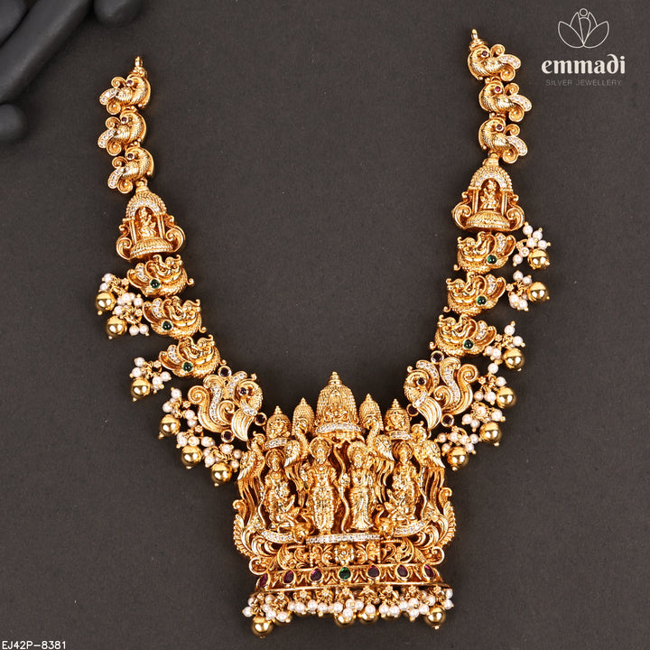 Short Necklace Premium Nakshi
