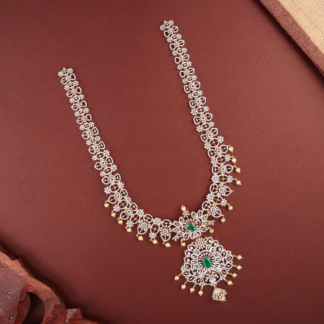 Long Necklace Premium Cz