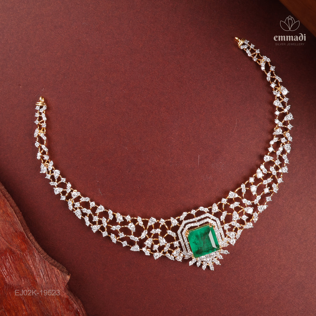 Short Necklace Premium Cz