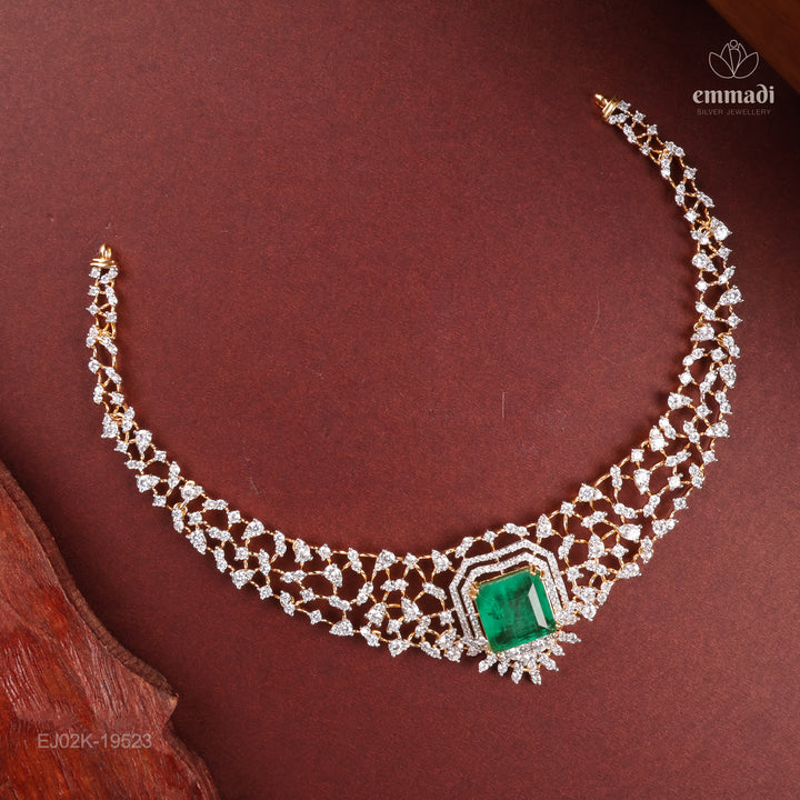 Short Necklace Premium Cz