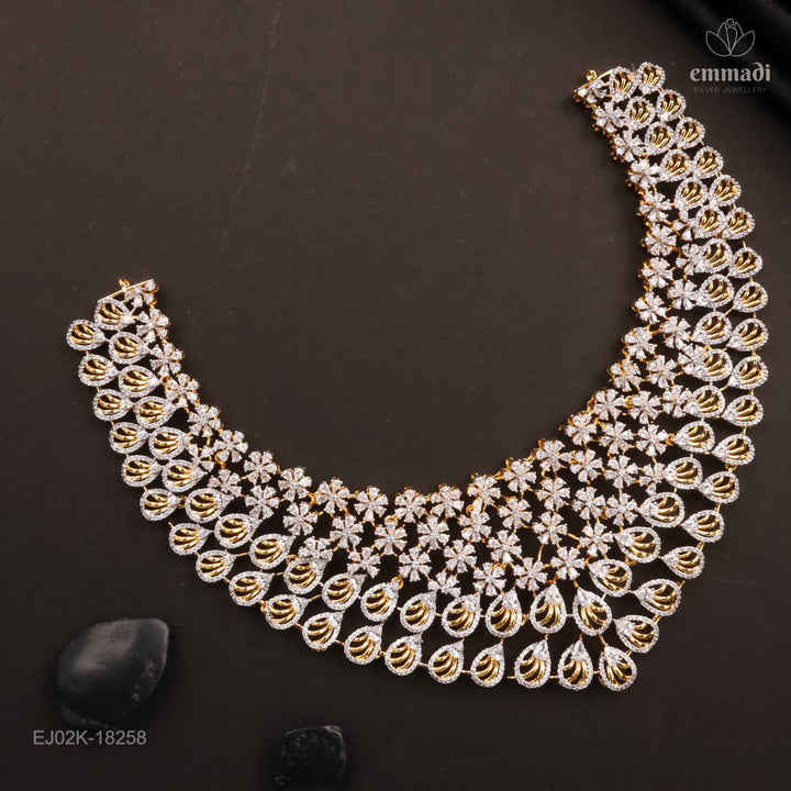 Short Necklace Premium Cz