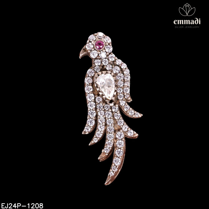 Pendant Brouch Moissanite