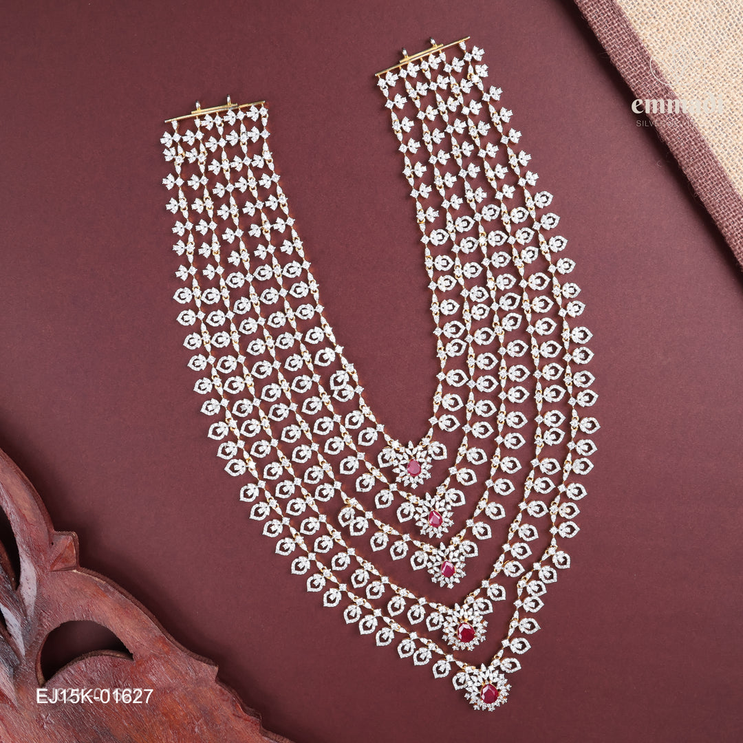 Long Necklace Premium Cz