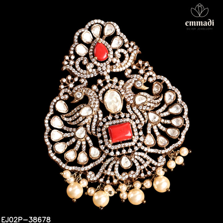 Pendant Brouch Moissanite