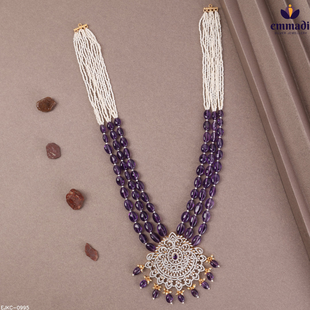 Long Necklace Premium Cz