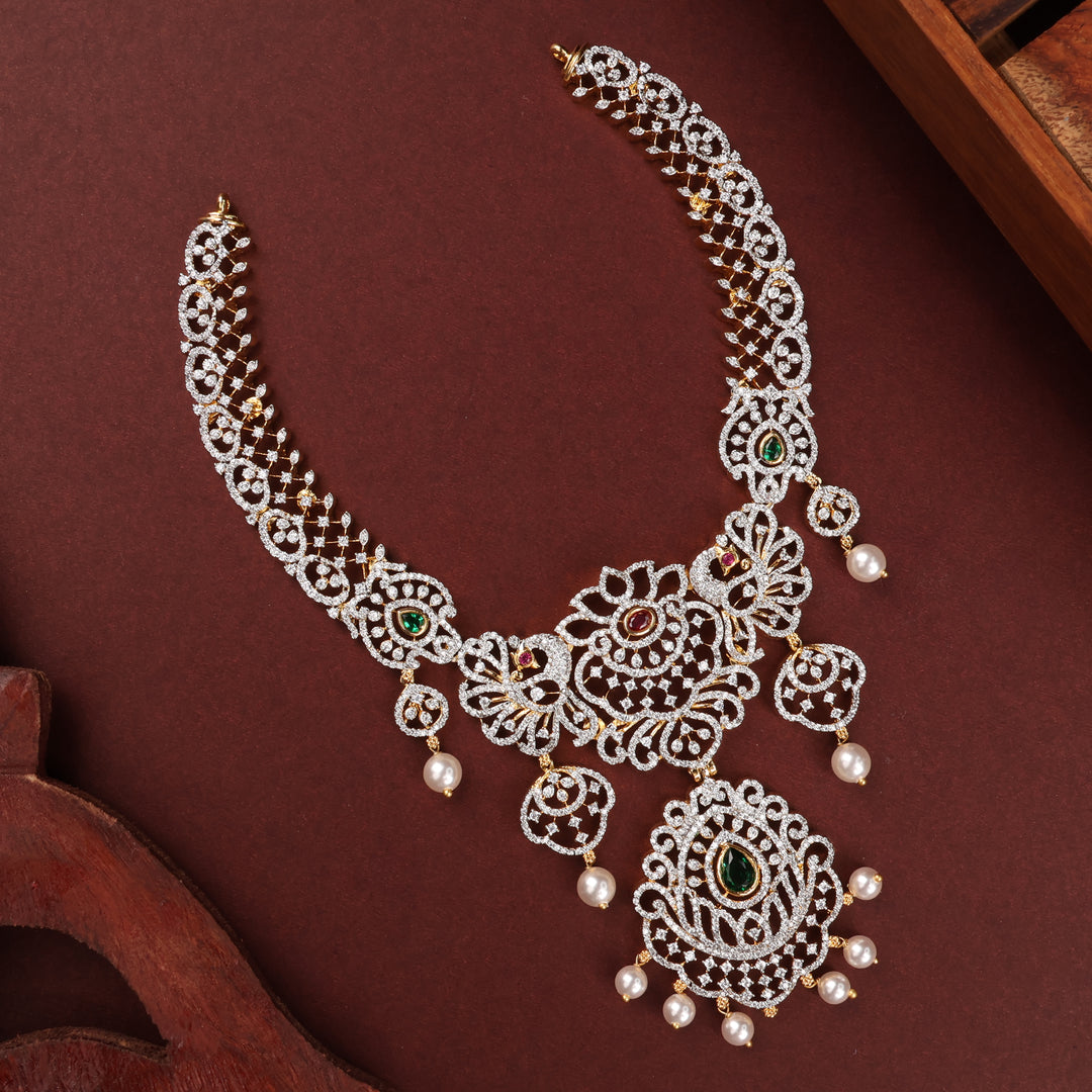 Short Necklace Premium Cz