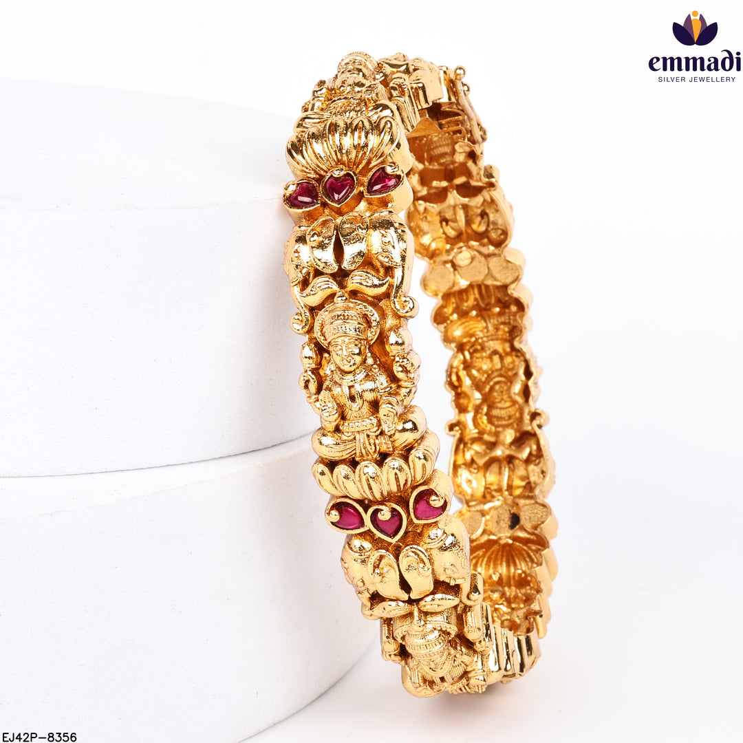 Bangles Premium Kundan Nakshi