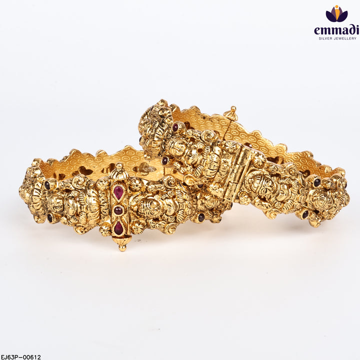 Bangles Kundan Nakshi
