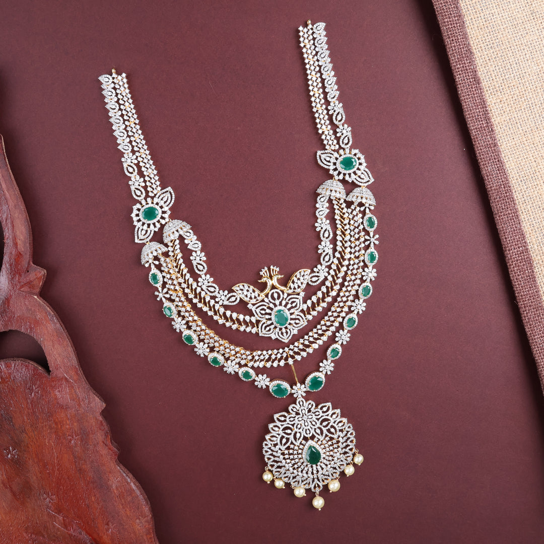 Long Necklace Premium Cz