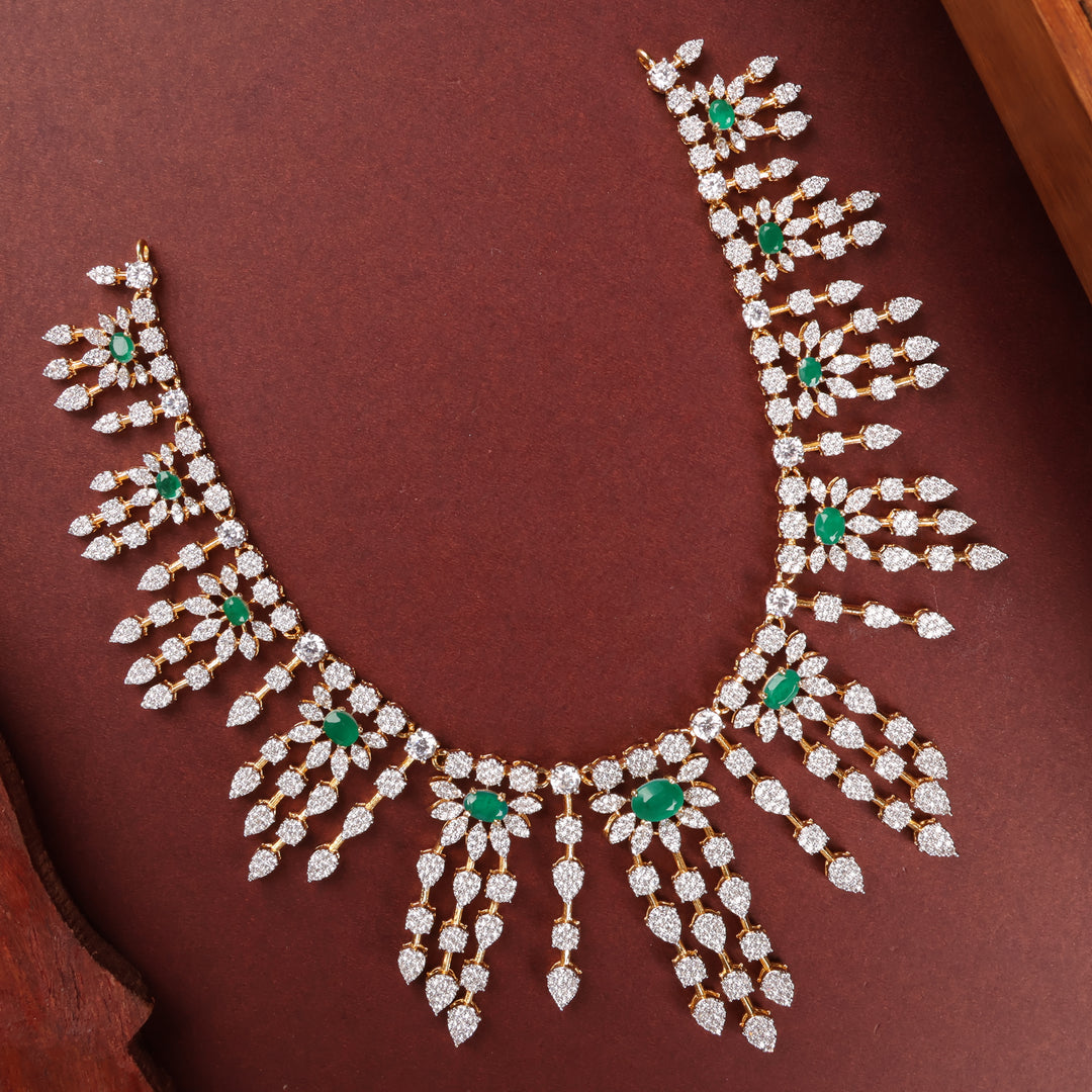 Short Necklace Premium Cz